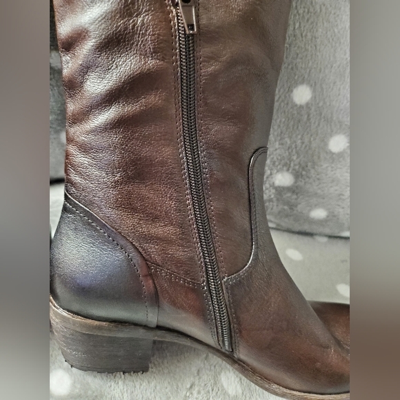 Arnold Churgin Leather knee high boots - Brand new never worn - Picture 11 of 16